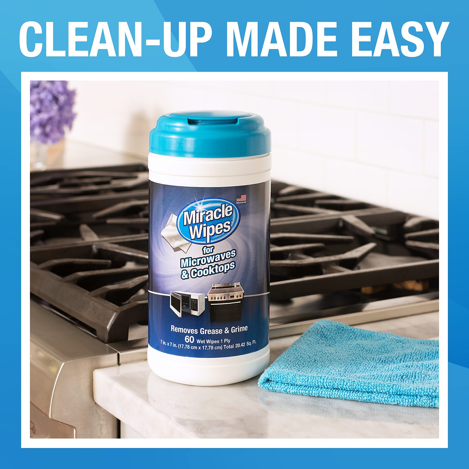 for Microwaves and Cooktops Easily Removes Food and Grime Buildup Safe and Co…