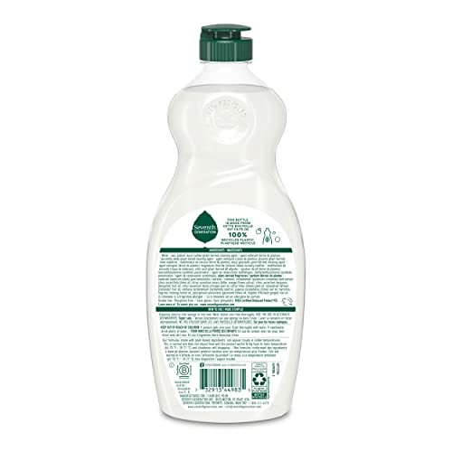 Seventh Generation Plant Based Dish Soap Fresh Lime Ginger 19 Fl Oz Pack Of 1