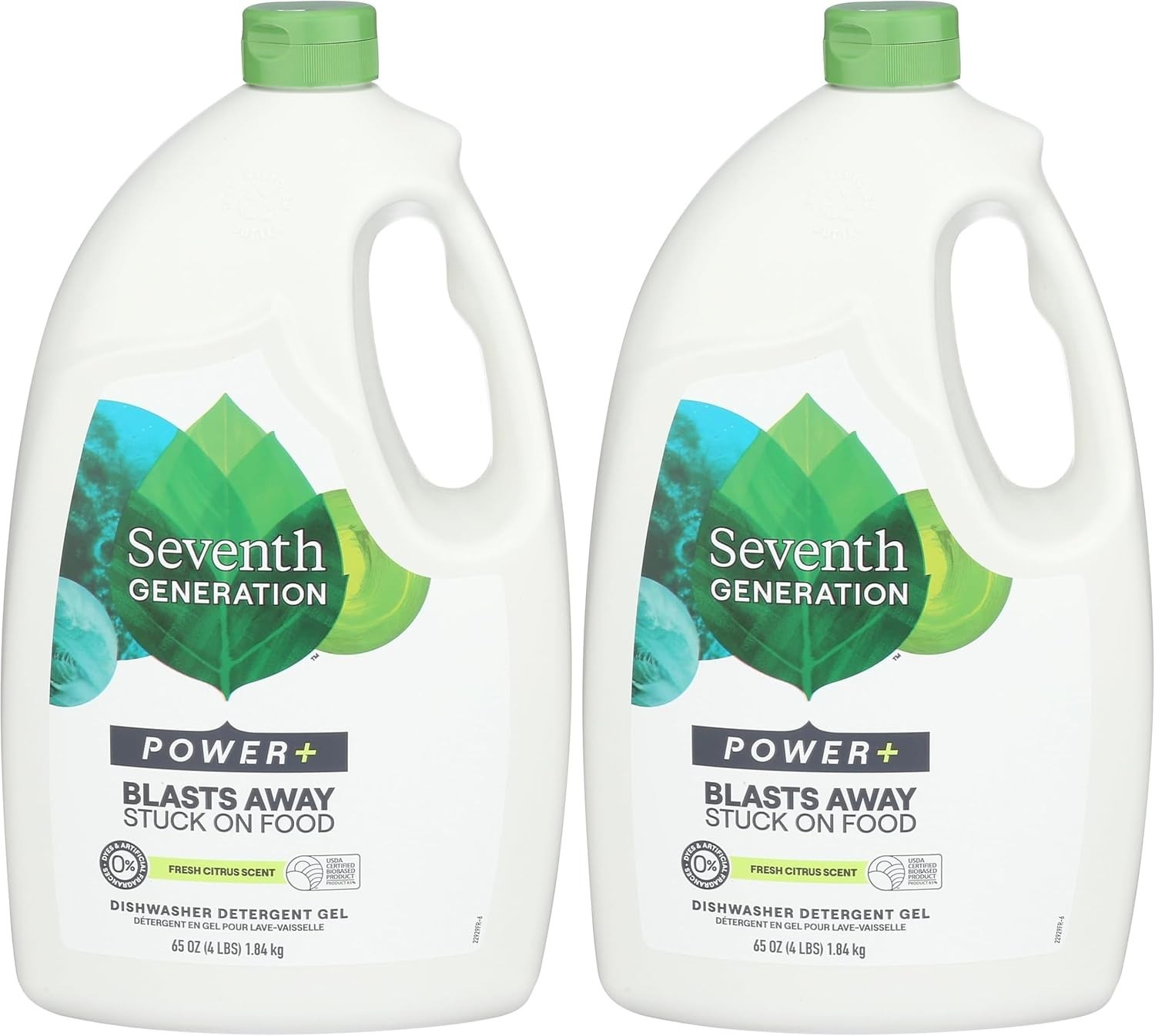 Seventh Generation Citrus Scents Auto Dish Gel, 65 Ounce (2-Pack) – Safe & Green