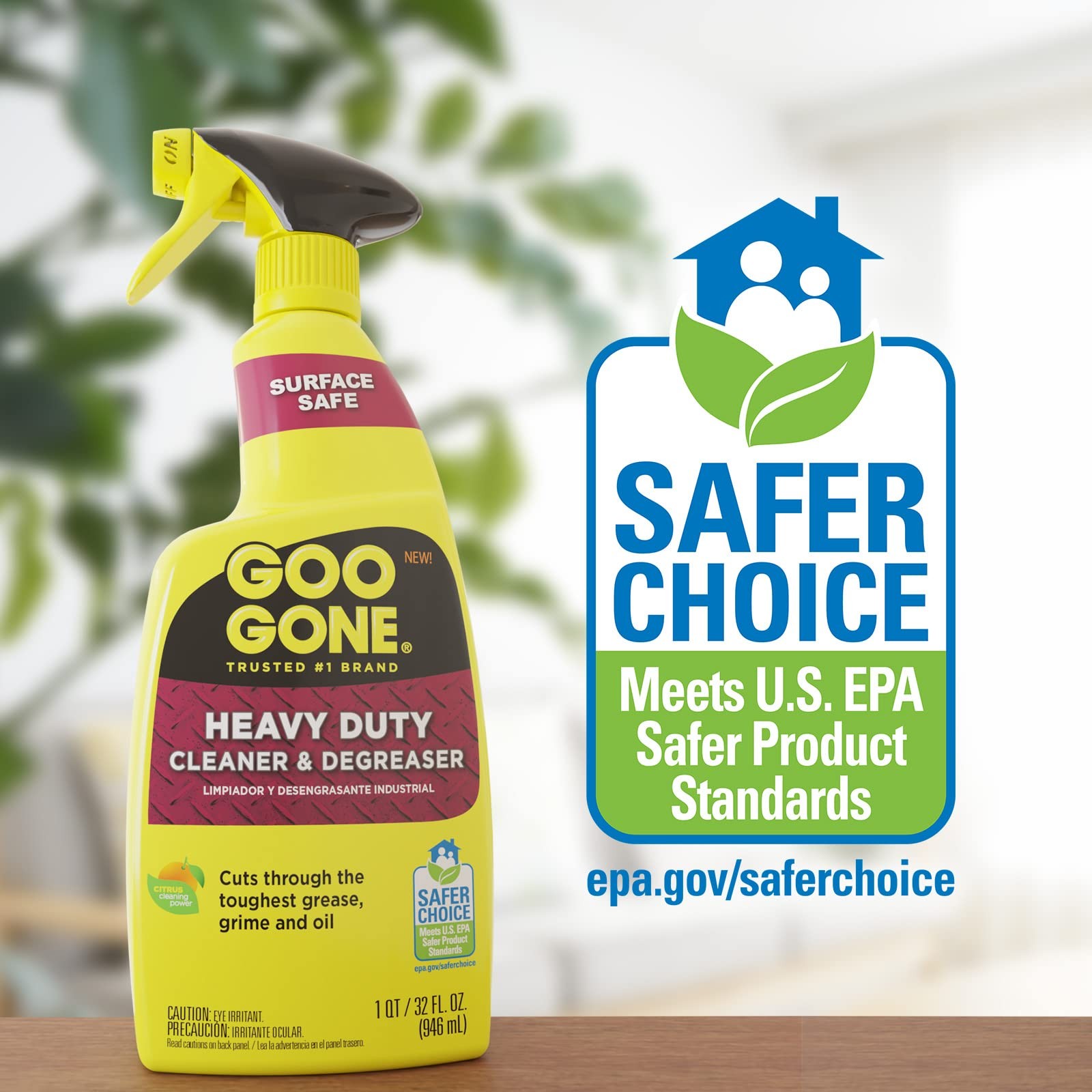 Heavy Duty Cleaner & Degreaser Spray With Microfiber Cleaning Towel – Cuts Th…