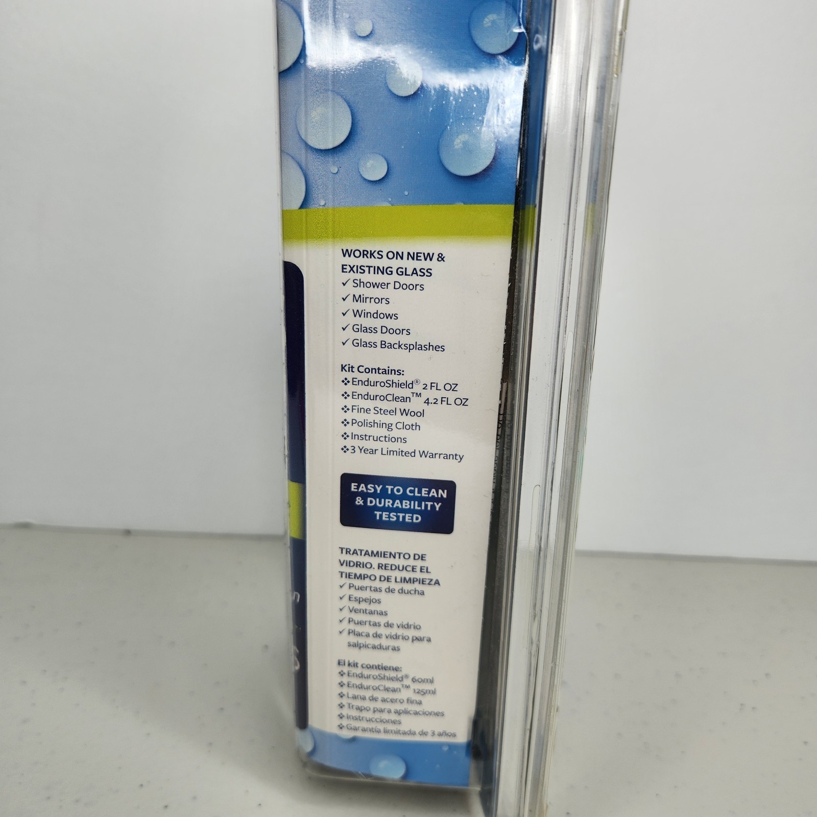 Enduro Shield Home Glass Treatment For Showers, Windows & More New In Package