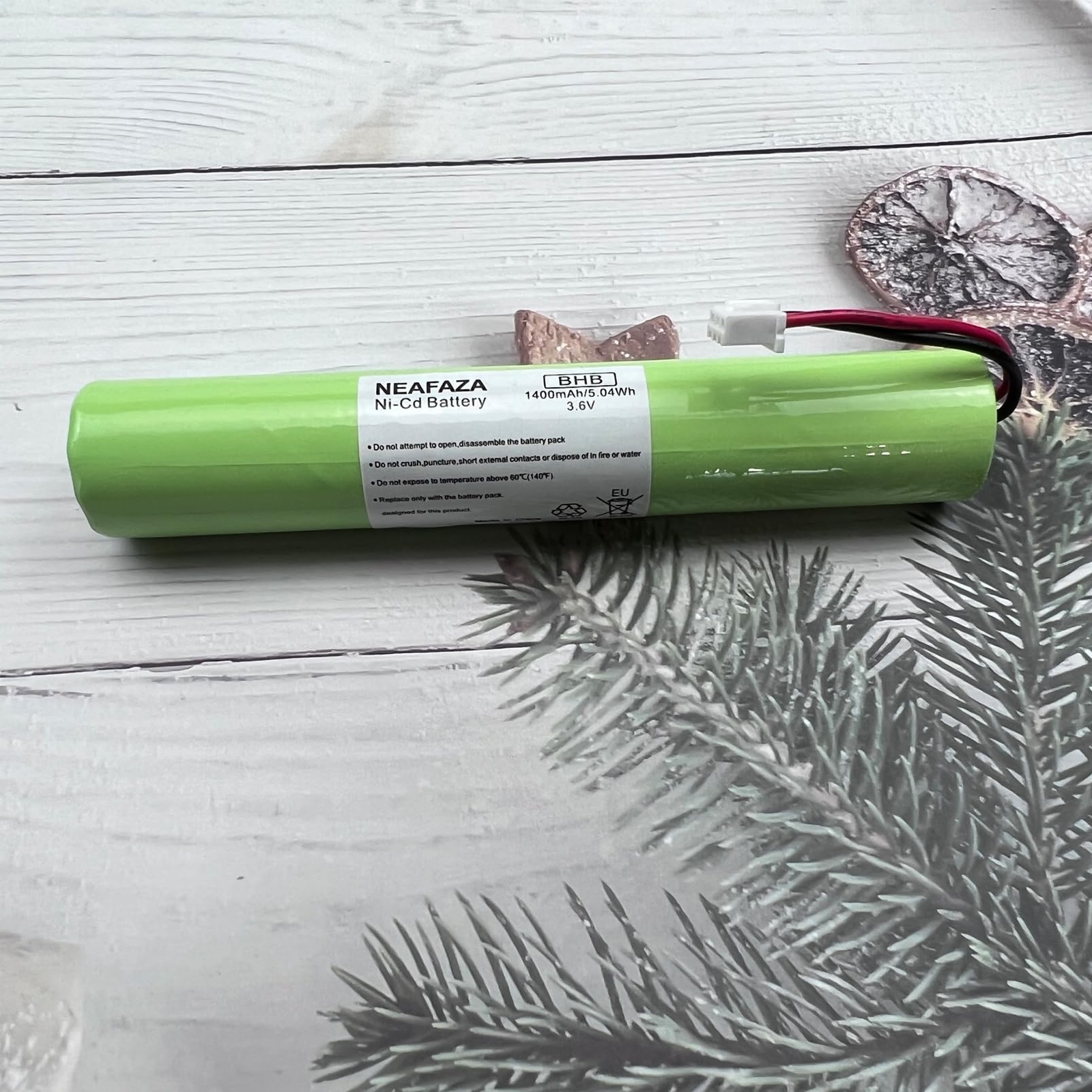3.6v 1400mah Nicd Battery Replacement Compatible With Hurricane Spin Brush Scrub