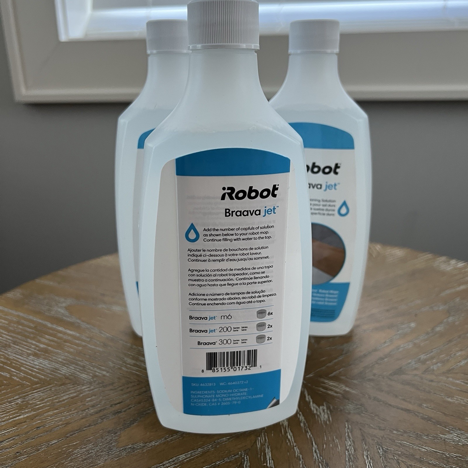 iRobot Braava Jet Hard Floor Cleaning Solution 16oz Bottles Lot of 3 NEW BOTTLES
