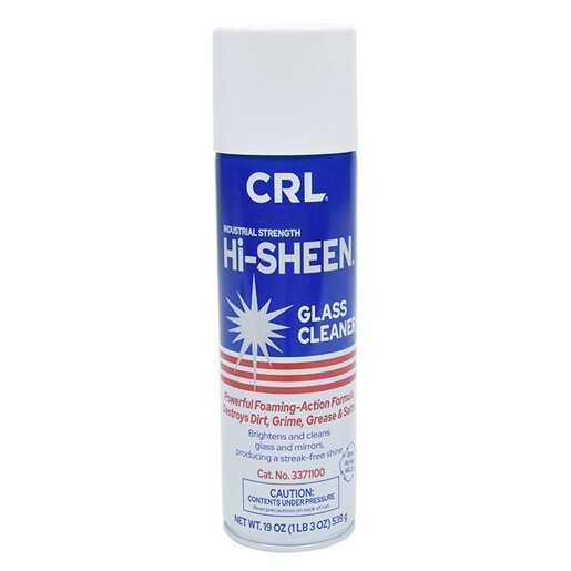 CRL Hi-SHEEN Glass Cleaner – 6 PACK CANS