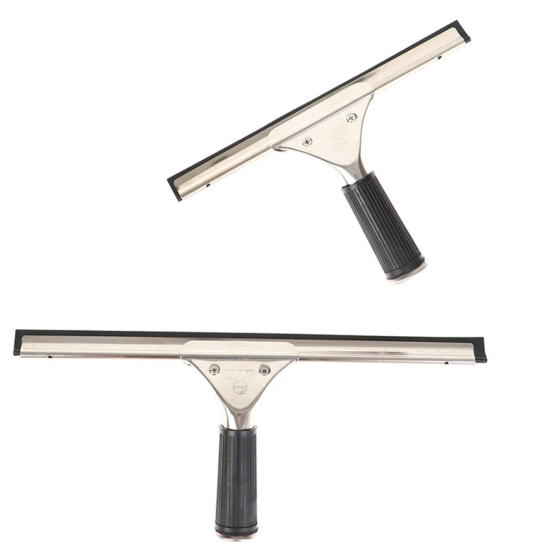 Glass Wiper Bathroom Mirror Cleaner Silicone Blade Car Shower Window Squeegee