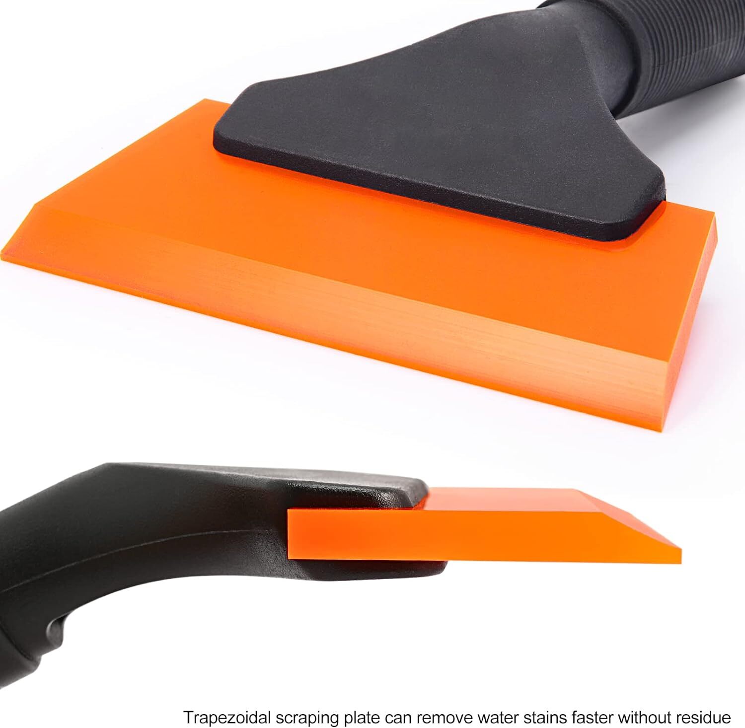 5 Inch Rubber Squeegee Window Tint Windshield Squeegee for Car Window Orange