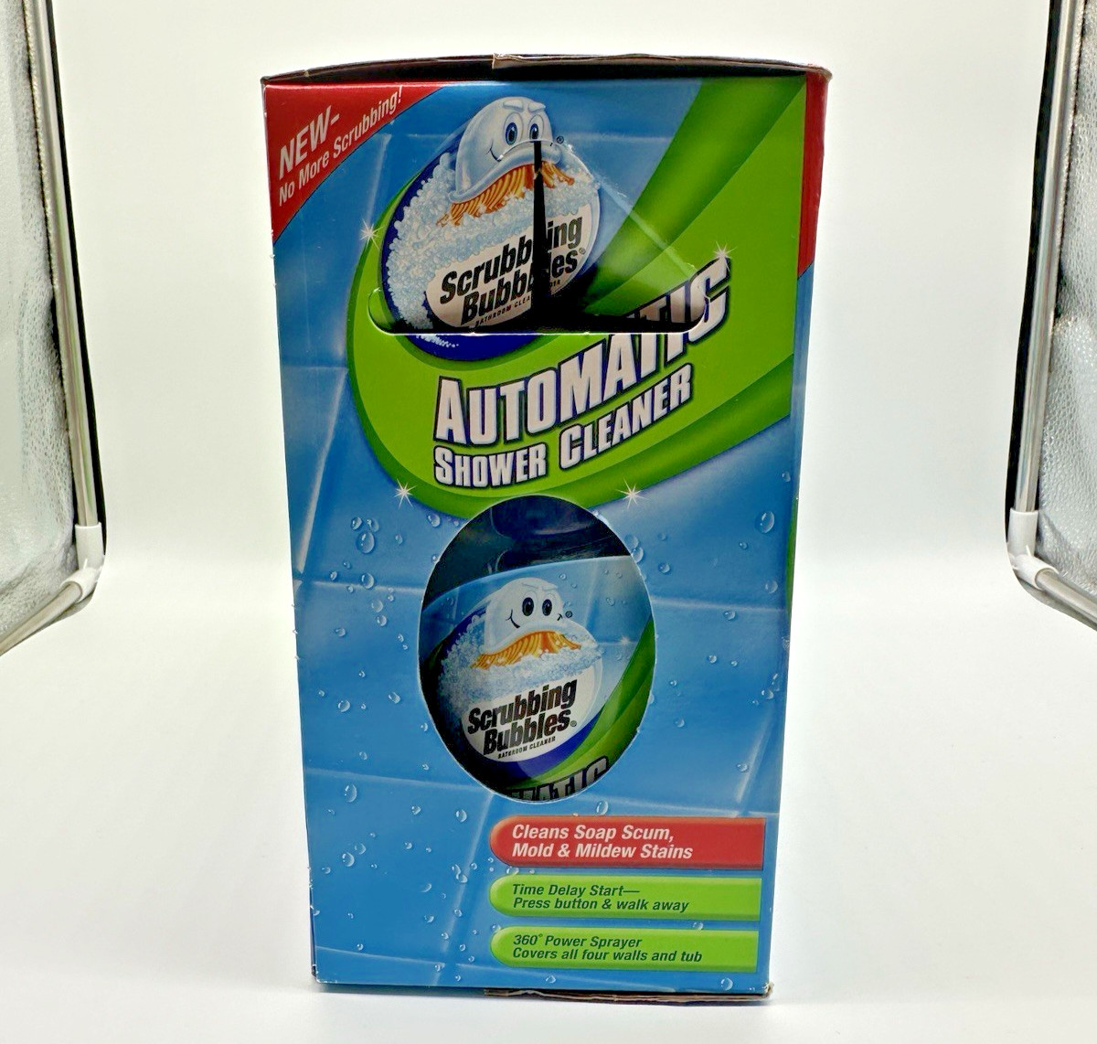 Scrubbing Bubbles Automatic Shower Cleaner Kit w/ 3 Bottles Solution New Sealed