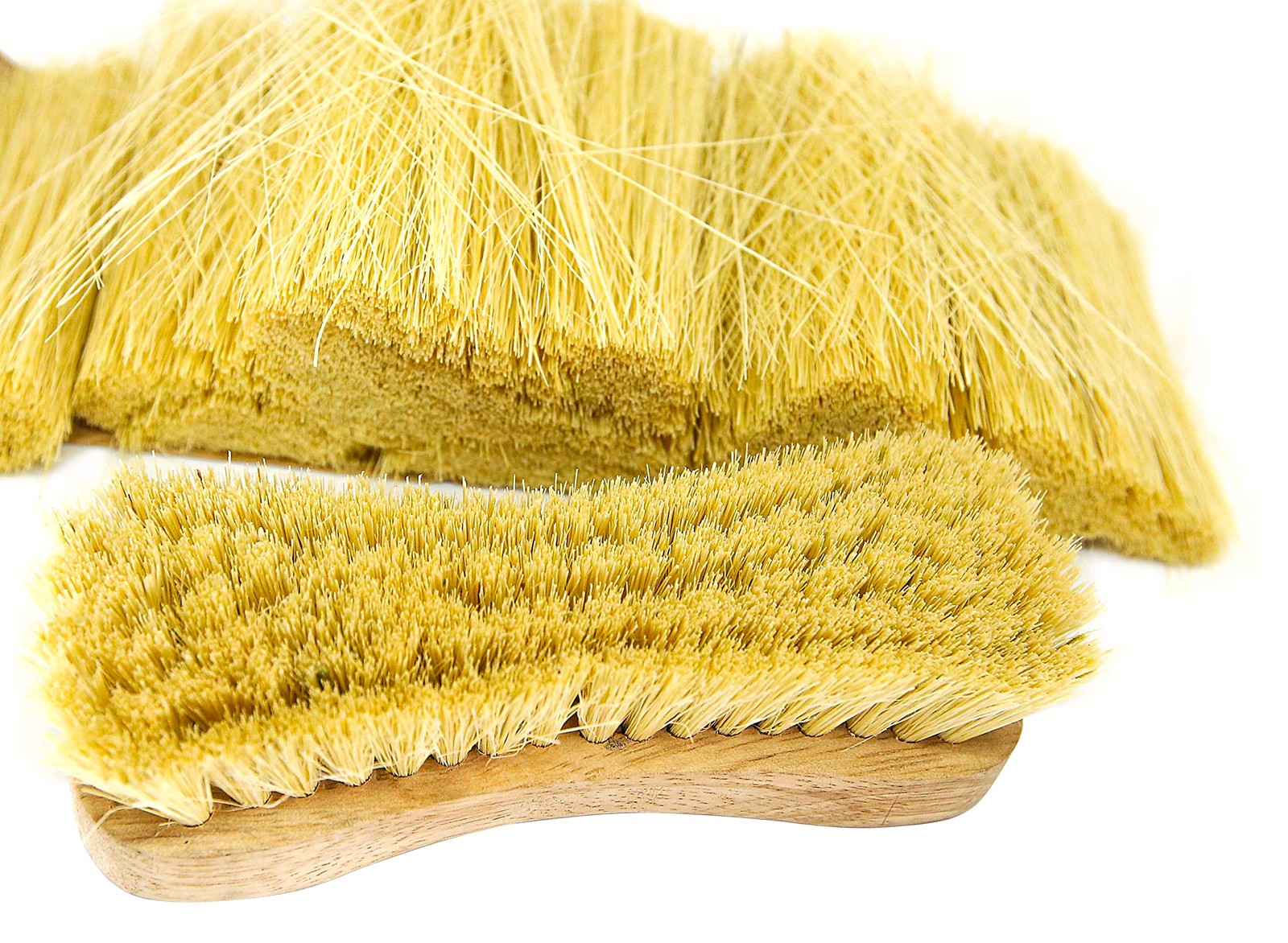 All-Natural Wooden Scrub Brush Set | Eco-Friendly Cleaning Brush Set with Tam…
