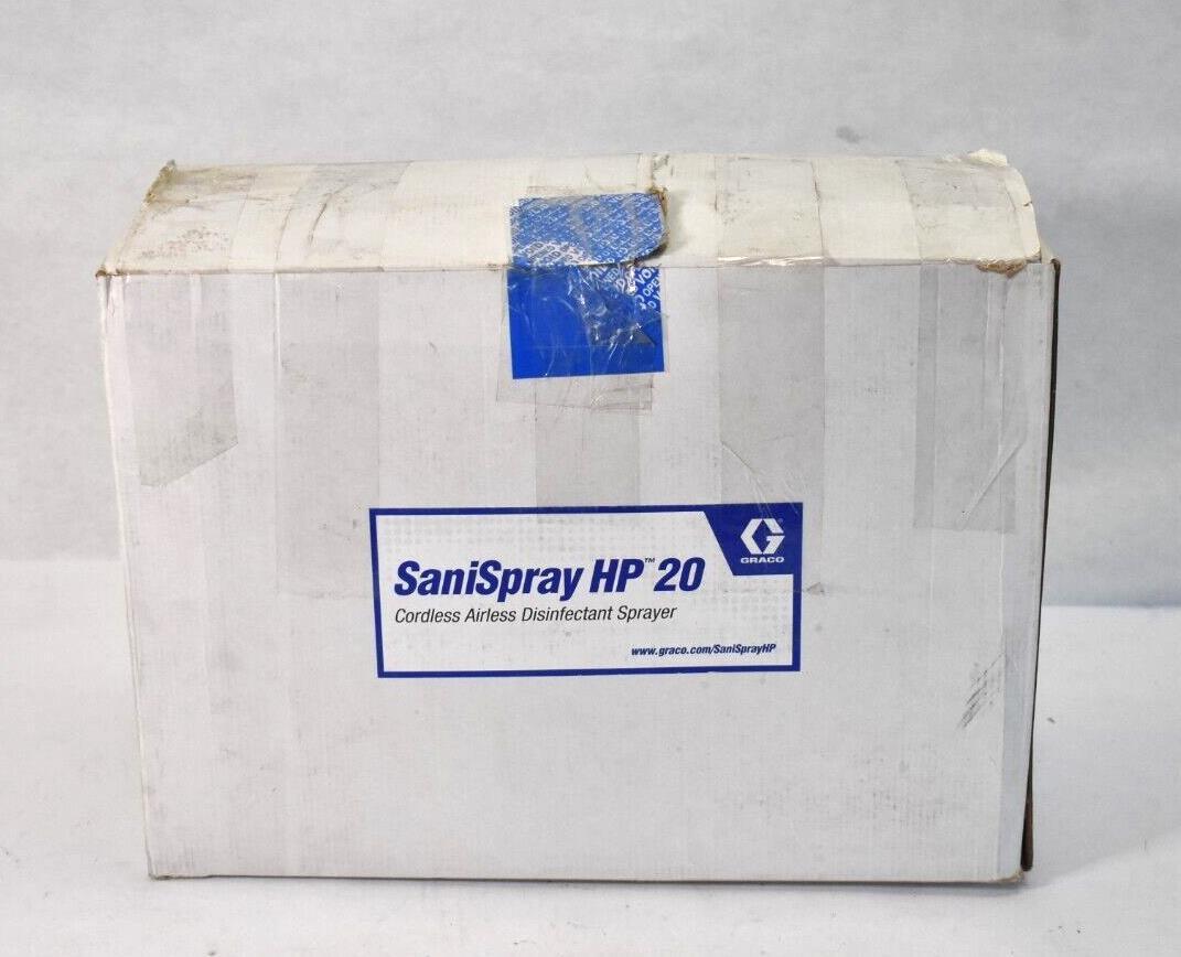 Graco SaniSpray HP 20 Cordless Airless Disinfectant Sprayer w Cord HP20 25R791