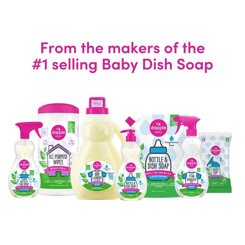 Plant Based Baby Stain Remover Spray Hypoallergenic Cleaner Fragrance Free New