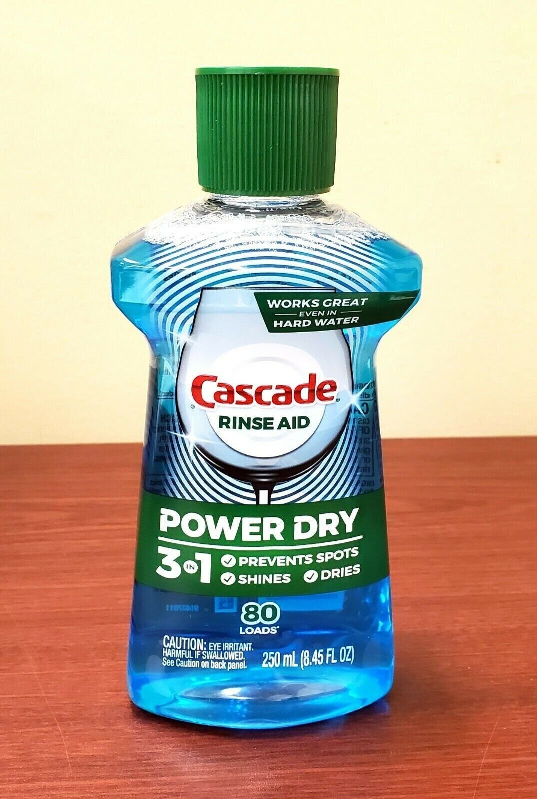 Cascade Power Dry Dishwasher Rinse Aid, 16 Fluid Ounces