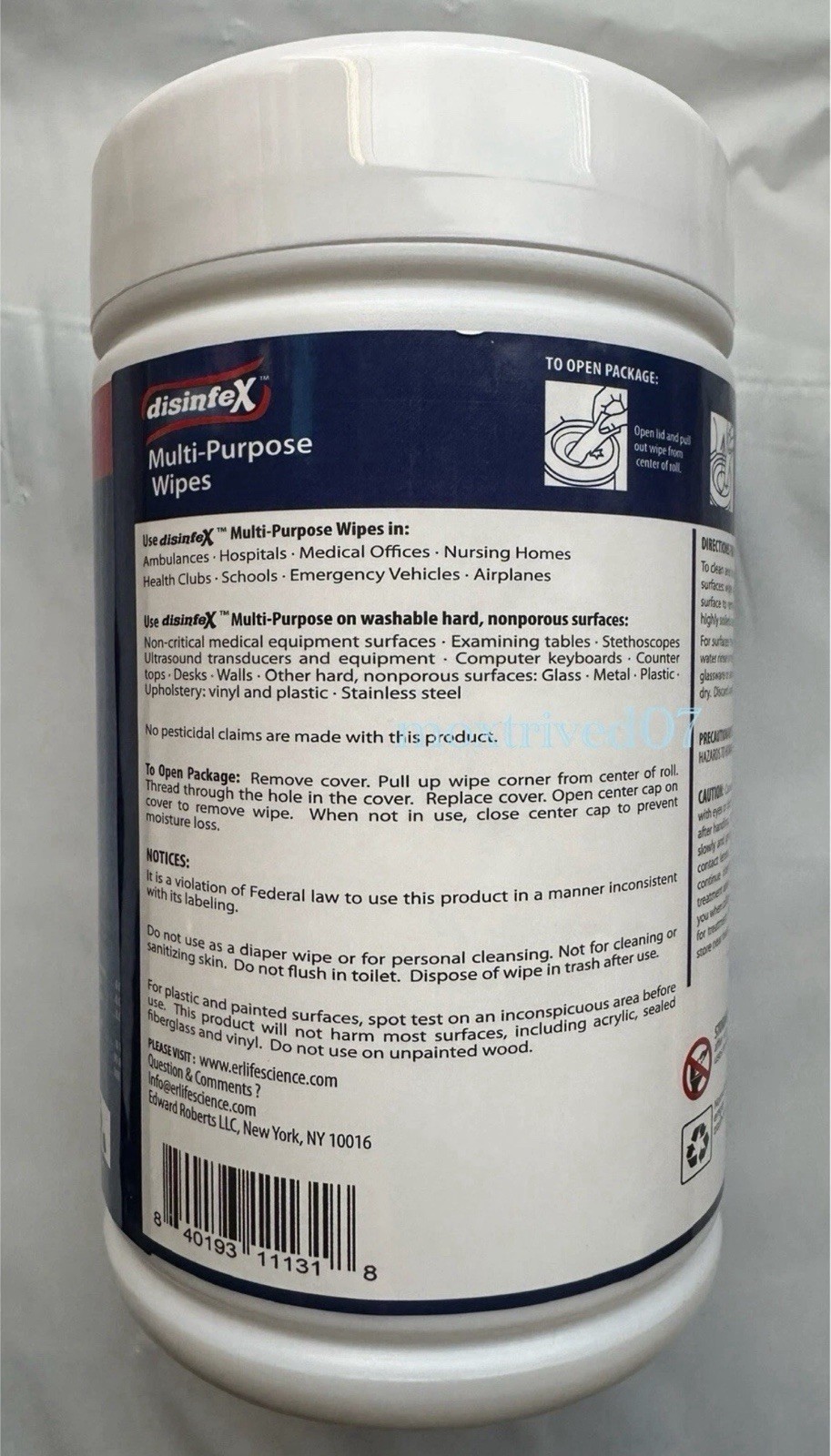 6 Multi Purpose Surface Cleaning Wipes Clean & Deodorize Bleach Free 480 Wipes