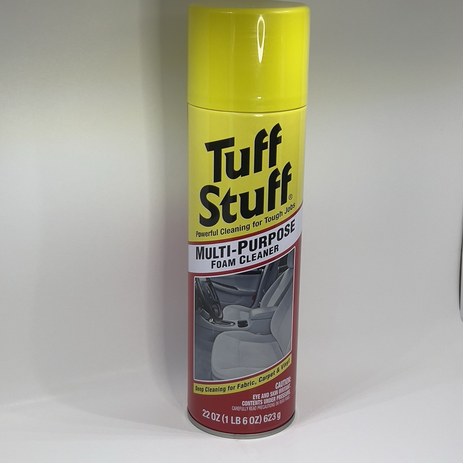 Tuff Stuff Multi Purpose Foam Cleaner for Deep Cleaning of Car Interior 22 oz.