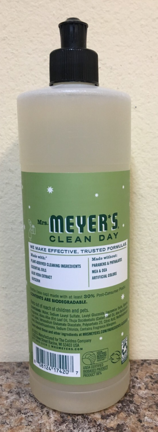 Mrs. Meyer’s Clean Day Limited Edition Iowa Pine Scent Liquid Dish Soap 16 oz.