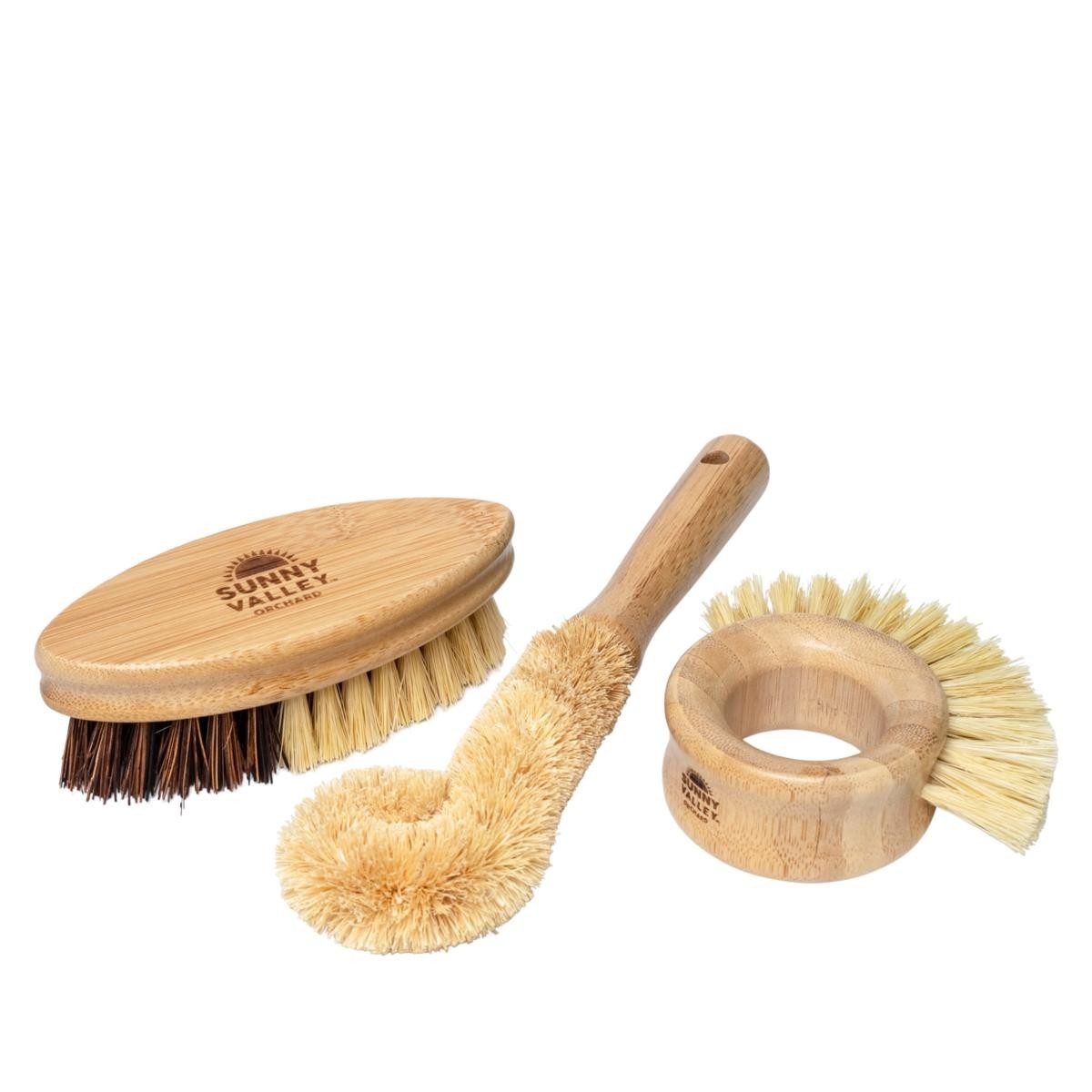 Sunny Valley Orchard 3-piece Household Brush Set