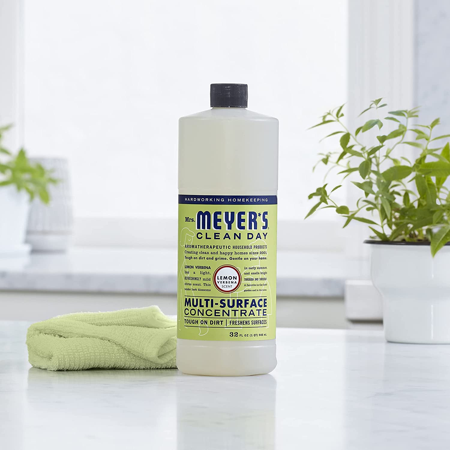 Mrs. Meyer’s Clean Day Multi-Surface Cleaner Concentrate Lemon Verbena 32 Fl. Oz