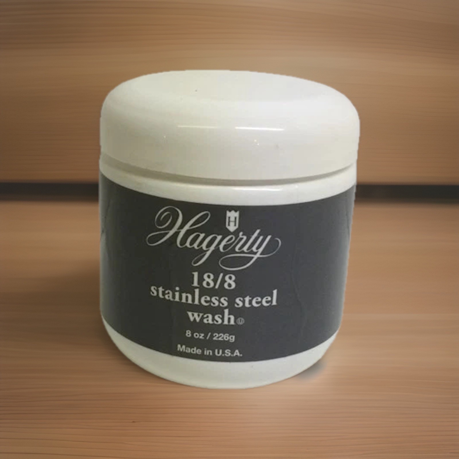 Hagerty Stainless Steel Wash Polish 8oz Paste Free Ship USA