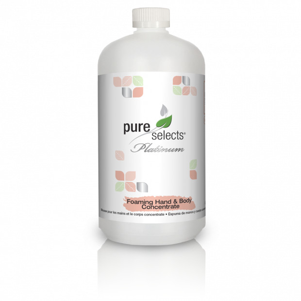 Pure Selects Foaming Hand & Body Quart, 1 QUART, New