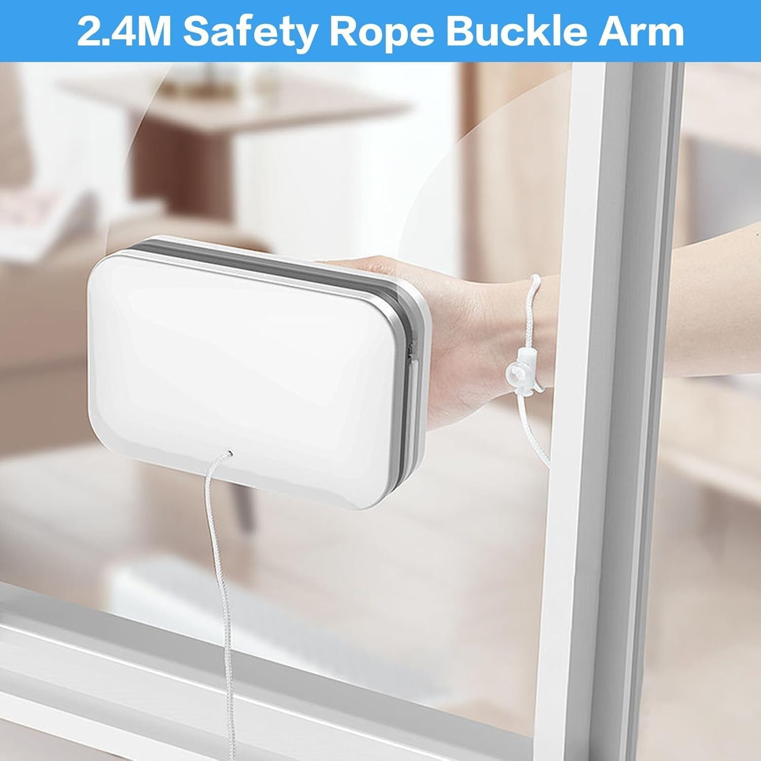 Magnetic Window Cleaner Tool for 3-10mm Glass – Double-Sided Cleaning Magic