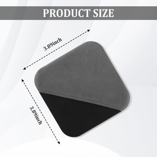Car Screen Cleaner Cloth, Rapid Dust Removal Microfiber Cl Color: Square Shape