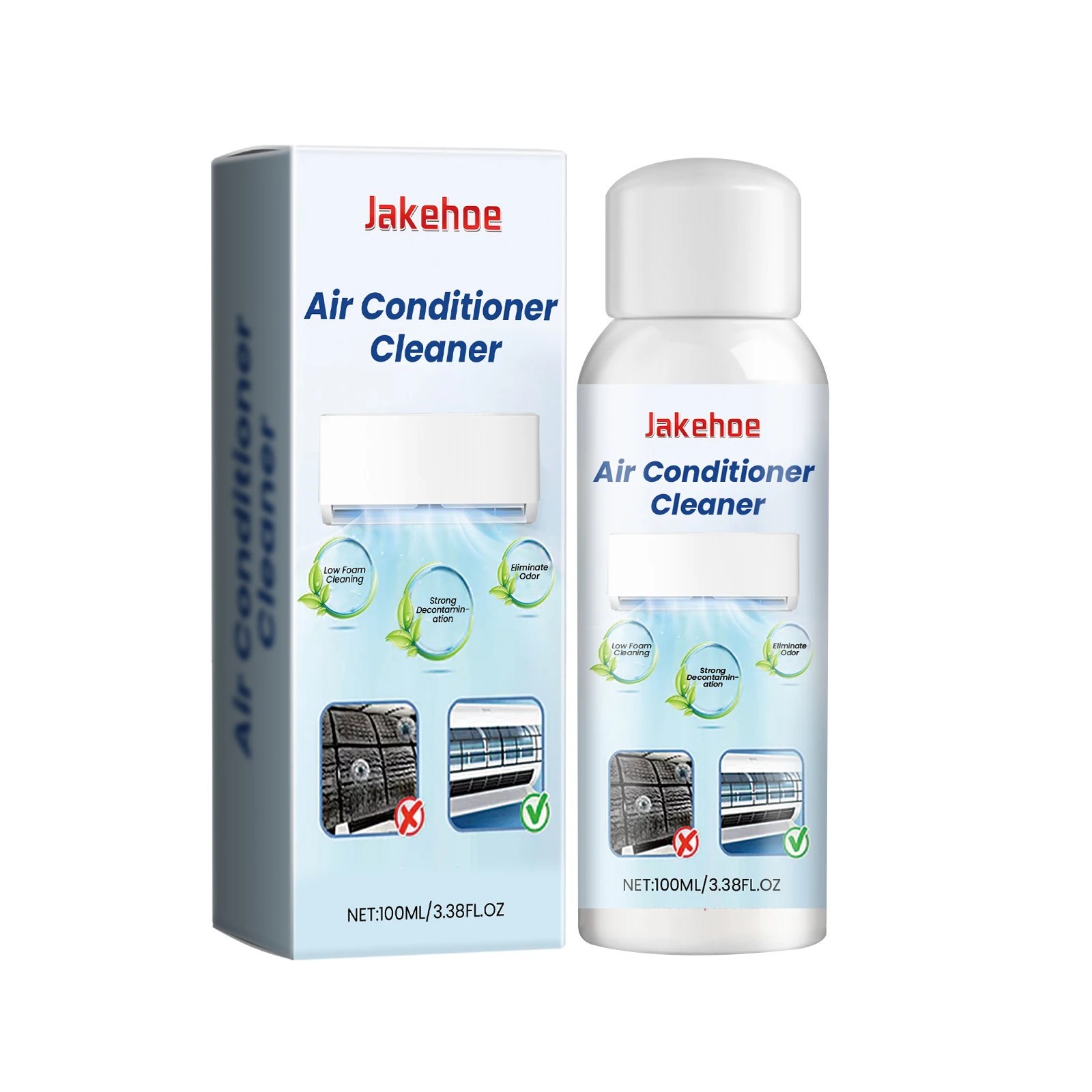 Foam-Type Air Conditioner Cleaner: Removes Dirt from Household Indoor Units