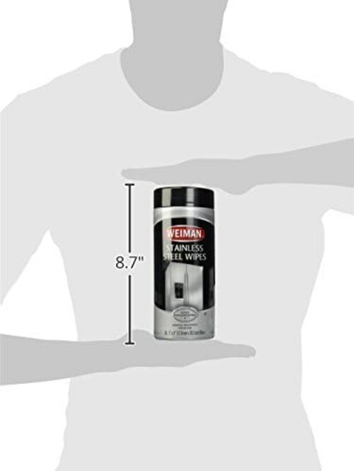 Convenient Pack of 3 Stainless Steel Wipes – Streak-Free, 30 Sheets Each