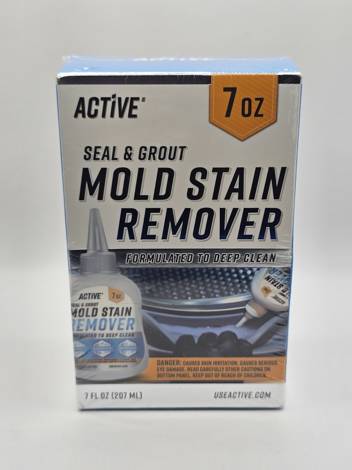 Active Mold Stain Remover Seal Grout Deep Clean 7oz
