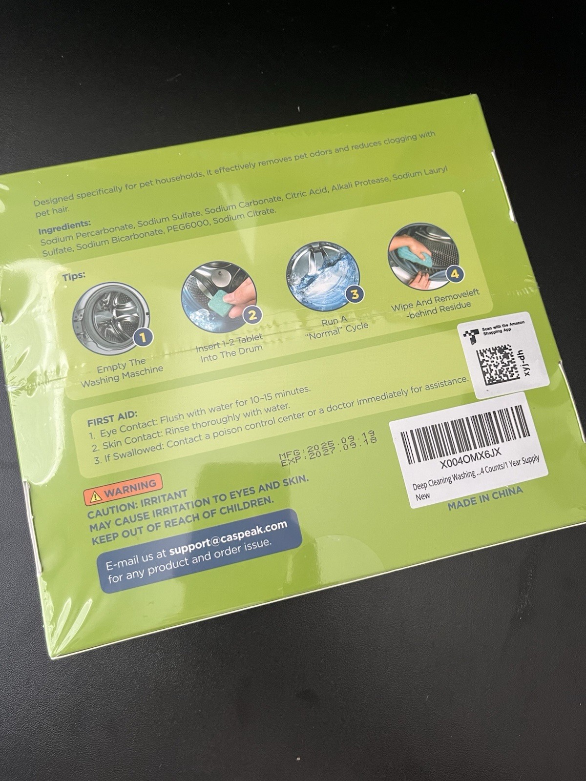 Deep Cleaning Washing Machine Cleaner Tablets