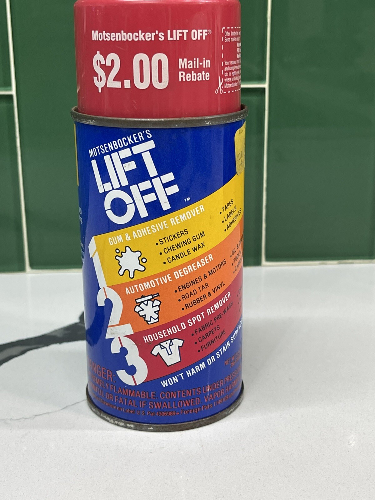Motsenbocker’s Lift Off 3 Cleaners in 1 9.5oz Can 95% FULL