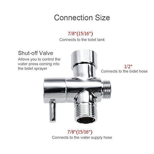 Muslim Shower Handheld Diaper Sprayer Bidet Shattaf Douche toilet Tadaptor Hose