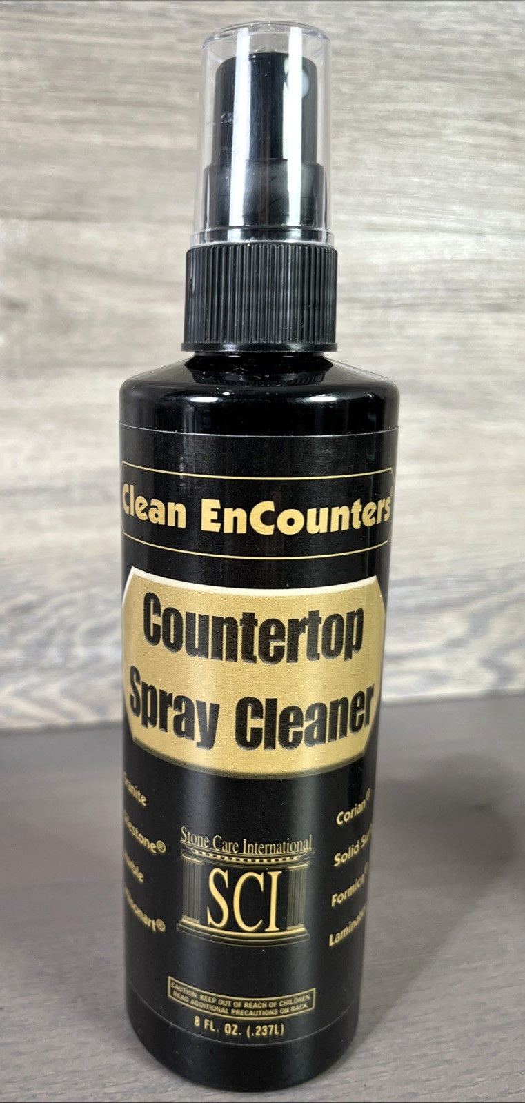 SCI Clean EnCounters Countertop Spray Cleaner Bottles New