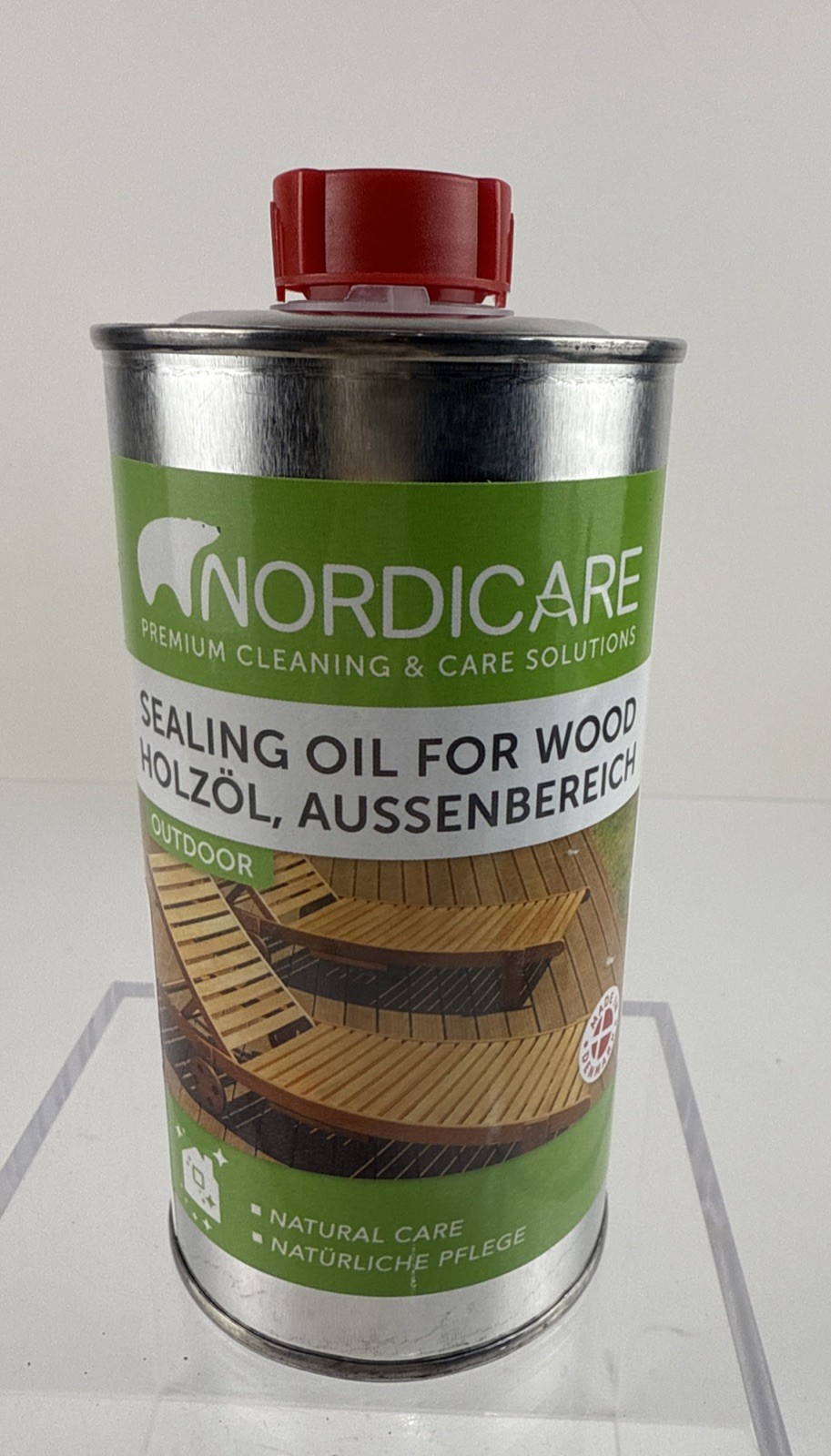 Nordicare Wood Oil for Outdoor Furniture – 16.9 Oz Wood Protector Sealer