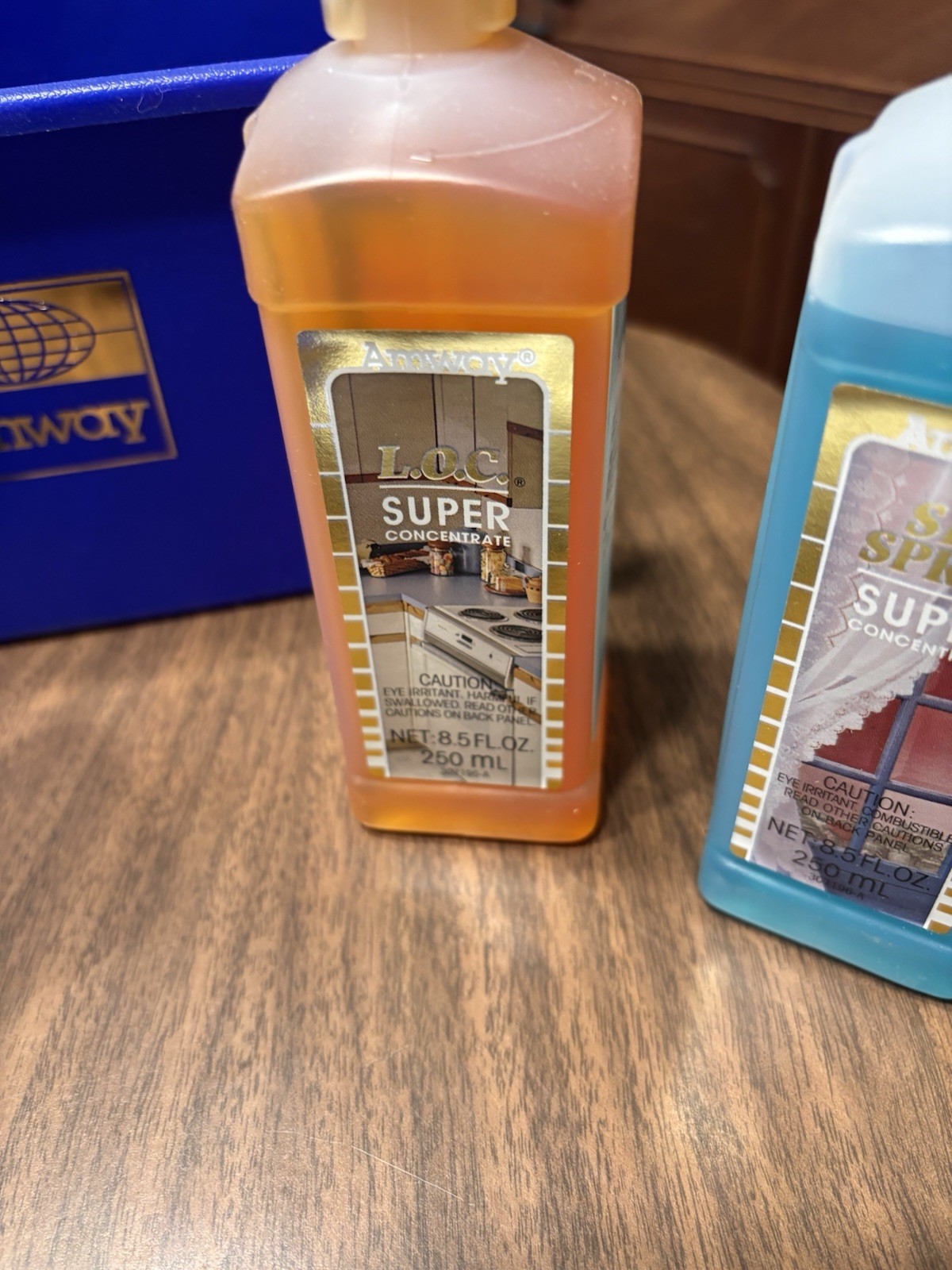 Vintage Amway Super Concentrated Cleaning System: LOC ZOOM SEE SPRAY Carry Tray