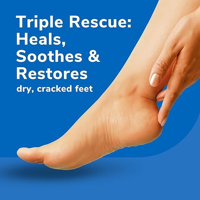 Dr. Scholl’s Dry, Cracked Foot Repair Ultra Hydrating Foot Cream, 3.5 oz