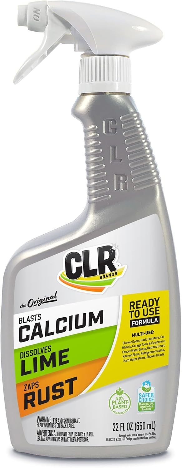 Lime Rust Remover, 22 Ounce Spray Bottle, CLR-22