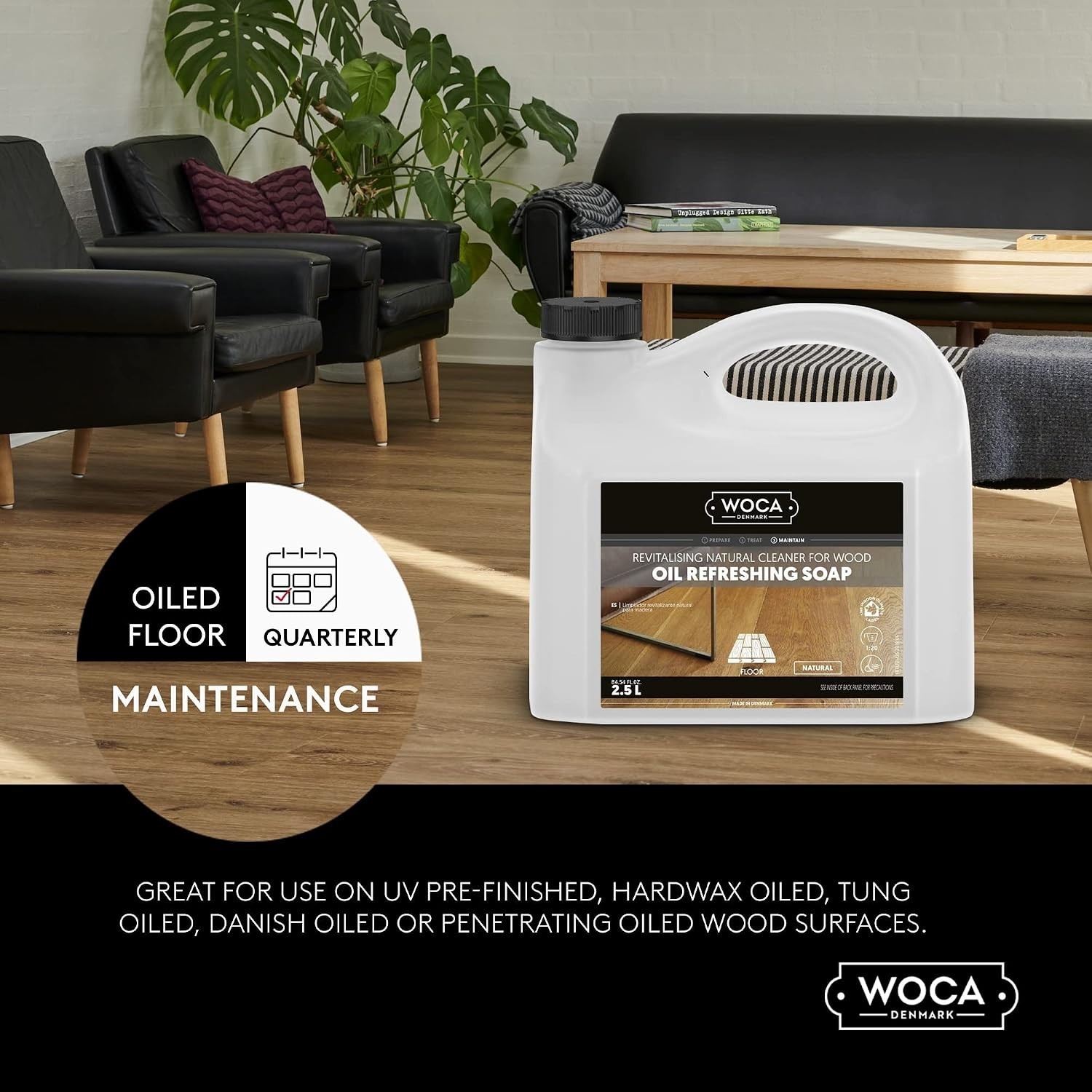 Concentrated Cleaner for Oiled Wood Surfaces