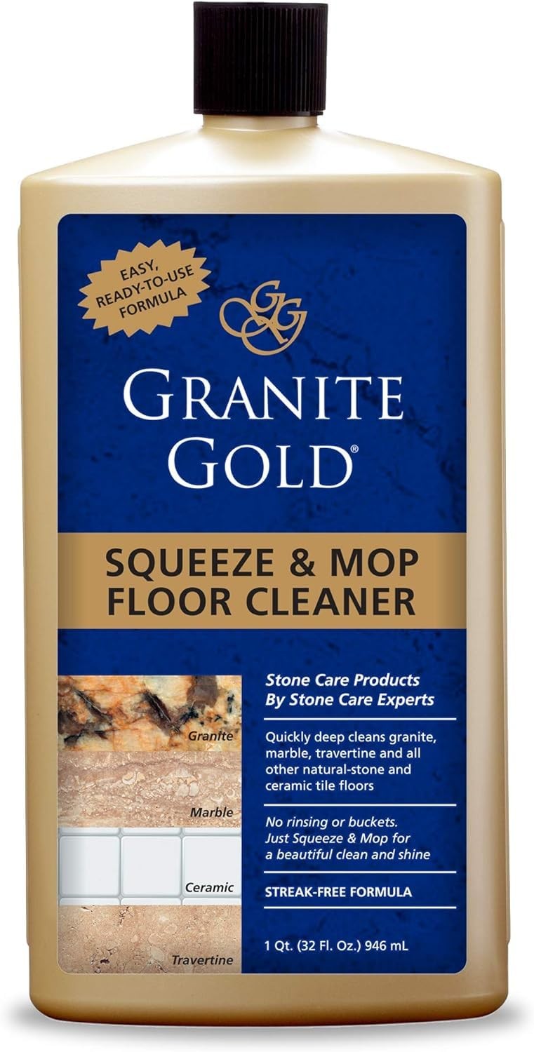 Squeeze and Mop Floor Cleaner For Granite, Marble, And Other Natural Stone Or…