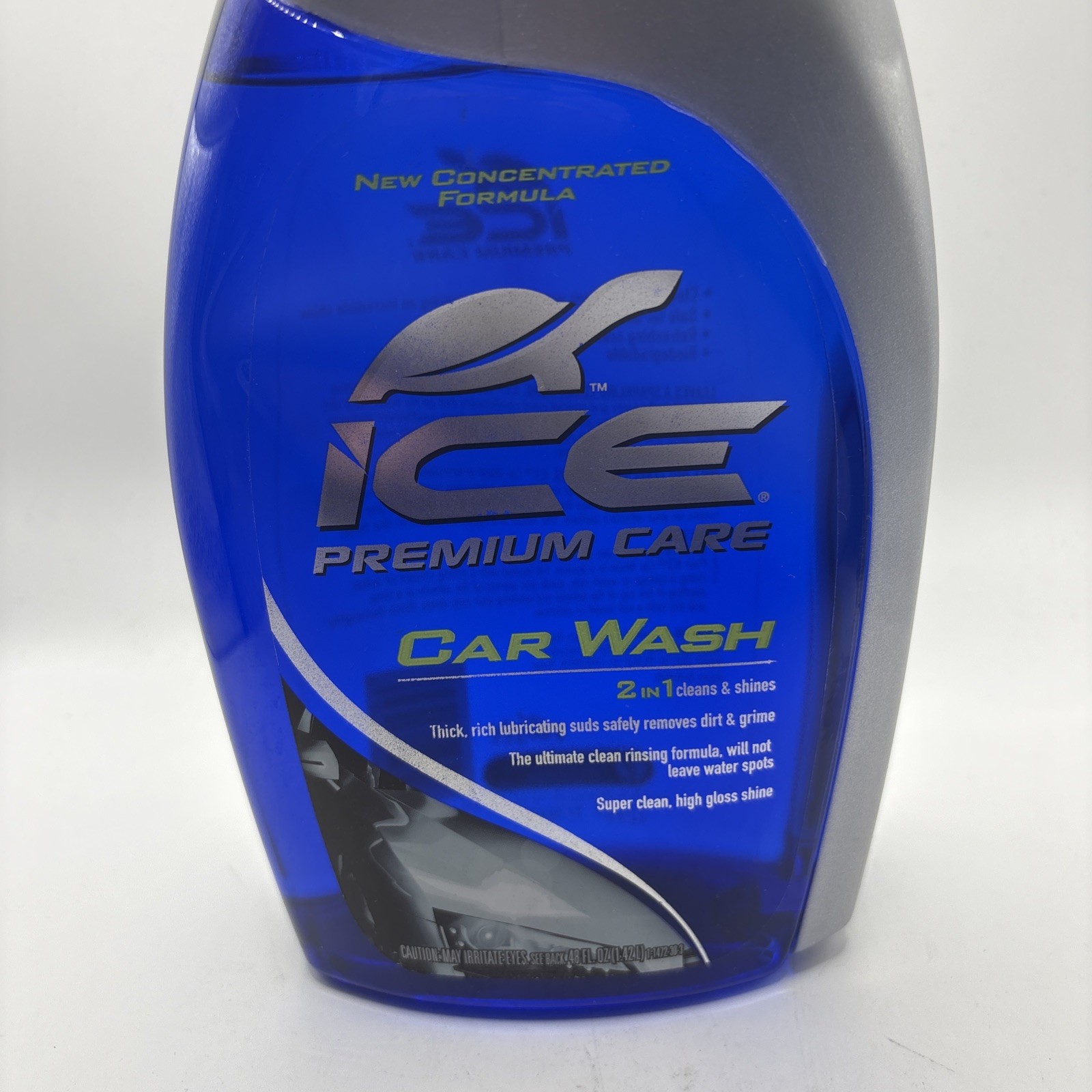 Turtle Wax ICE Premium Care Car Wash 2 In 1 48oz Bottle Used DISCONTINUED
