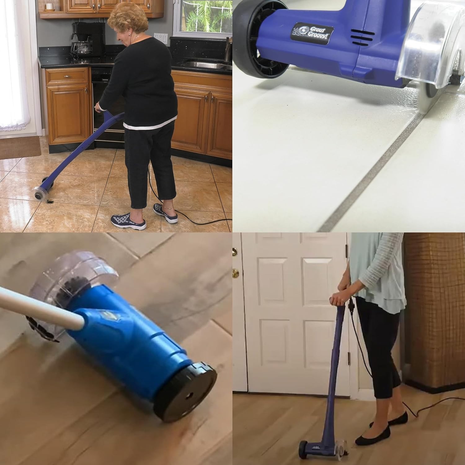 Powerful Tile and Grout Cleaning Machine – Easy Upright Operation for Home Use.,