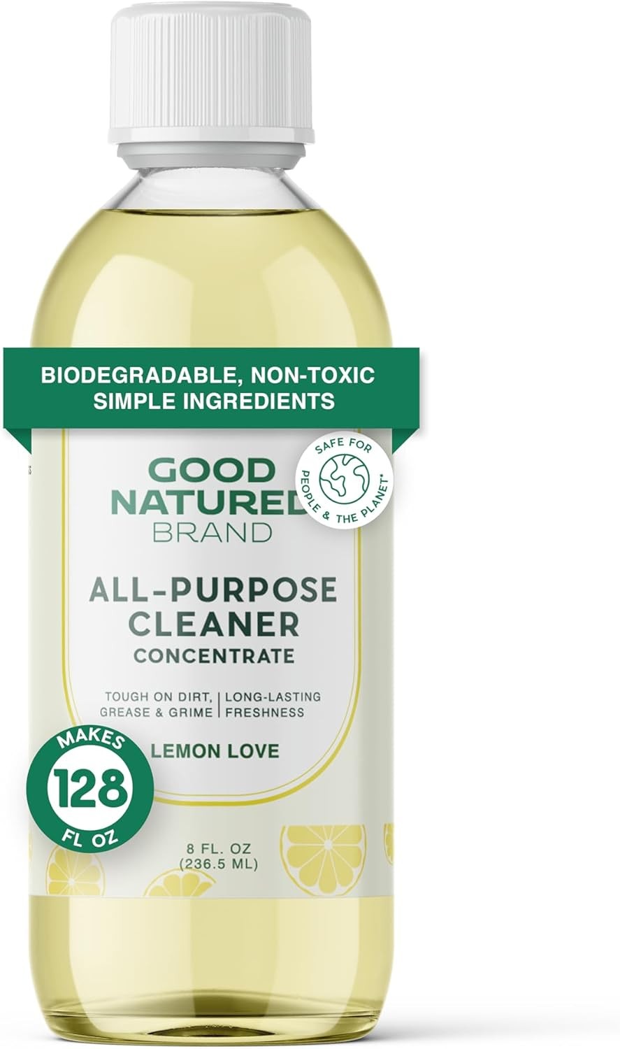 Good Natured All Purpose Cleaner Concentrate Lemon 8oz