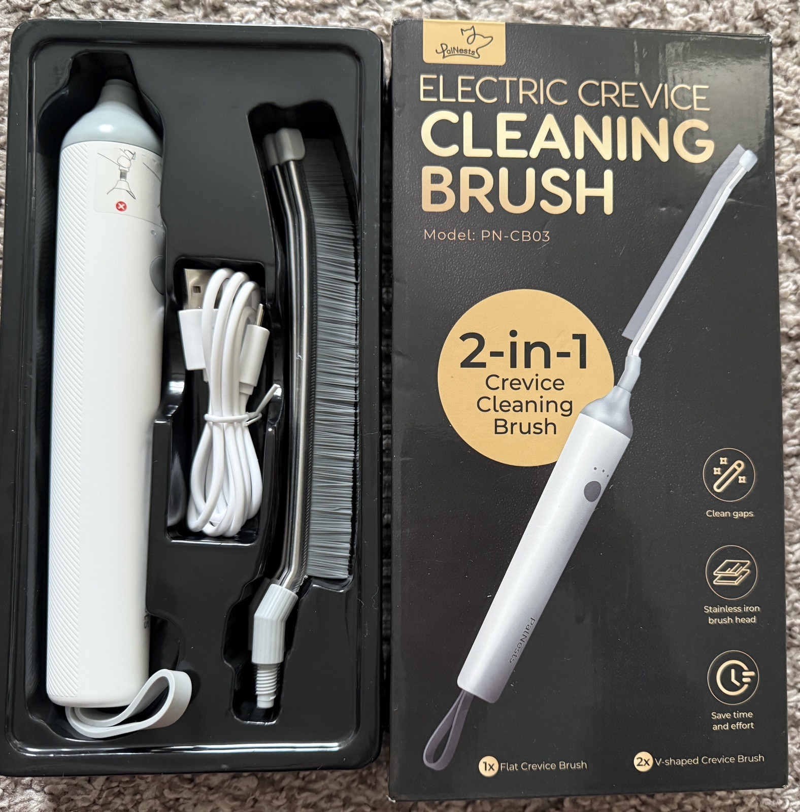 Reciprocating Deep-Clean Brush – Powered by Back-and-Forth Scrubbing Action &…