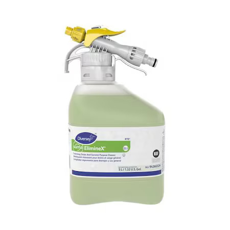 Diversey 94266324 Foaming Drain Maintainer Concentrate, 5L Hose End Connection