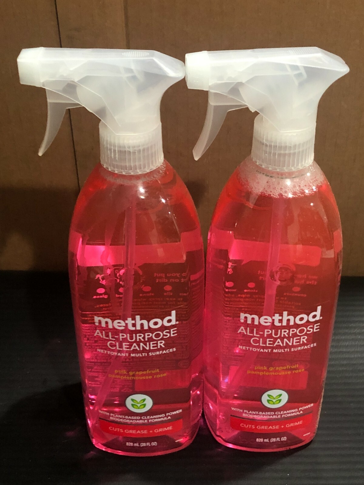 (2 PK) Method All-Purpose Cleaner Pink Grapefruit 28 OZ Bottle 00010 FREE SHIP