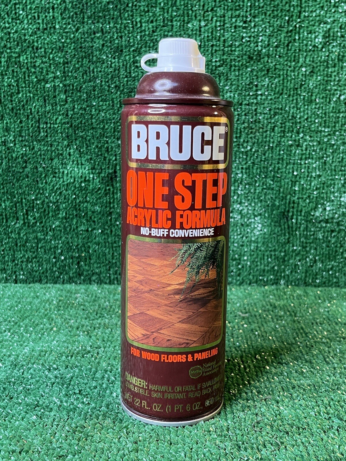 bruce one step acrylic formula vintage 22oz prop half full