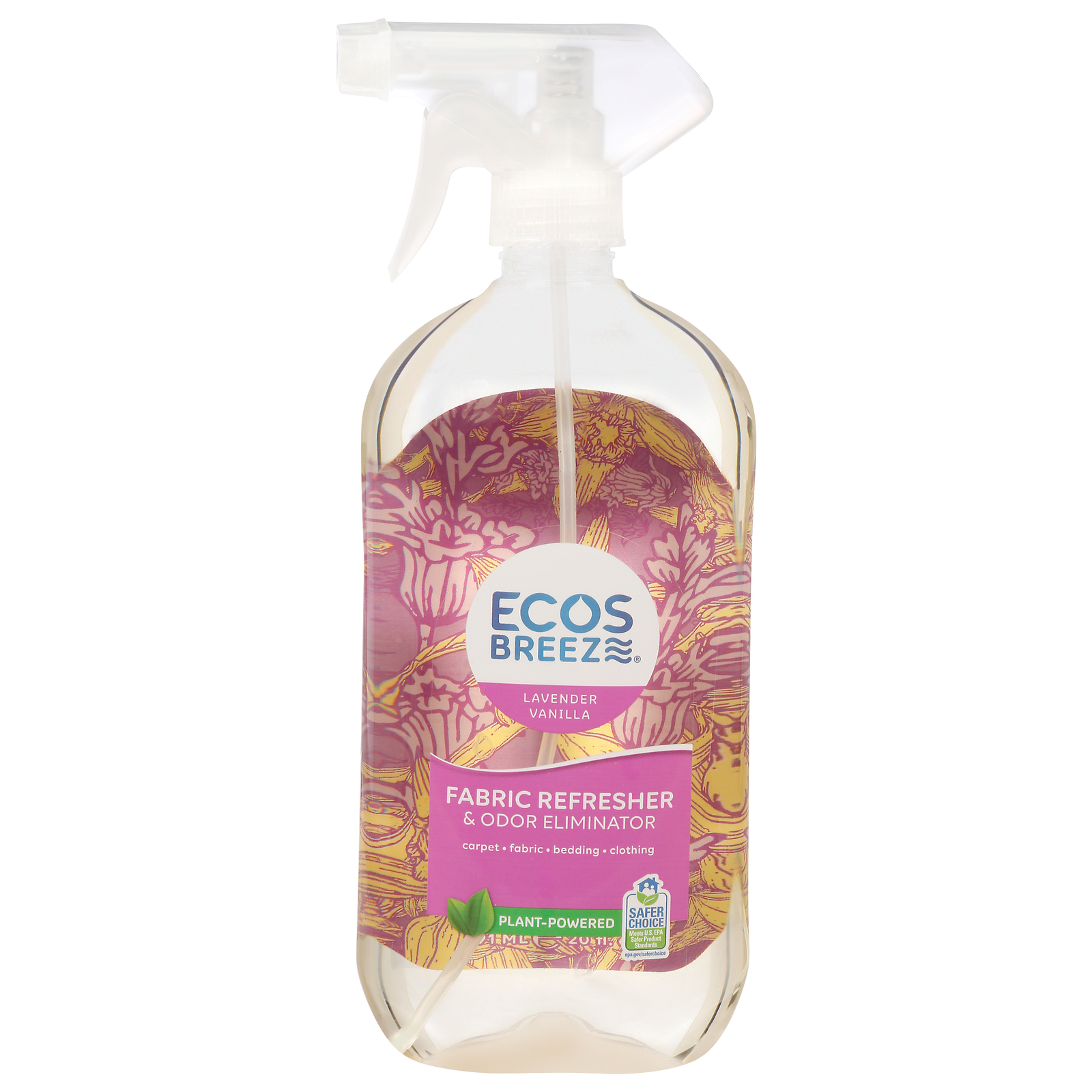 Ecos Freshnr Odor Eliminator Lavender Vanilla 20 Oz (Pack Of 6)