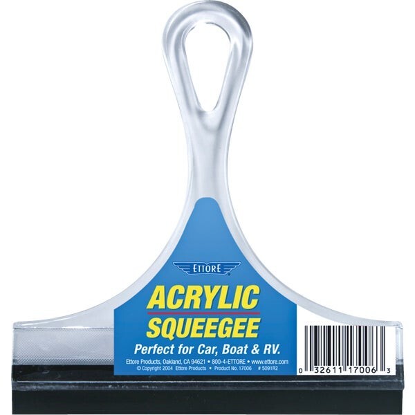 (12)- Ettore 6 In. Rubber Squeegee