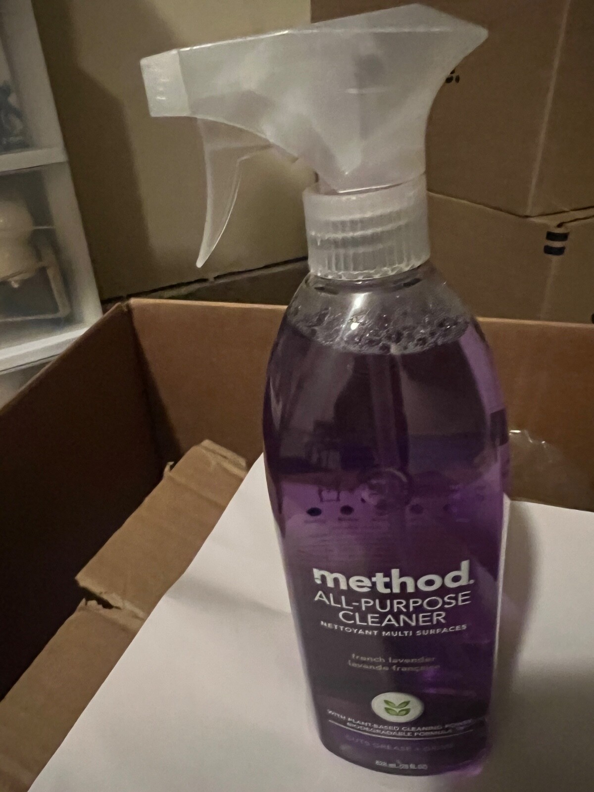 Method All-Purpose Cleaner Spray, French Lavender, Plant-Based, 28oz (Pack of 1)