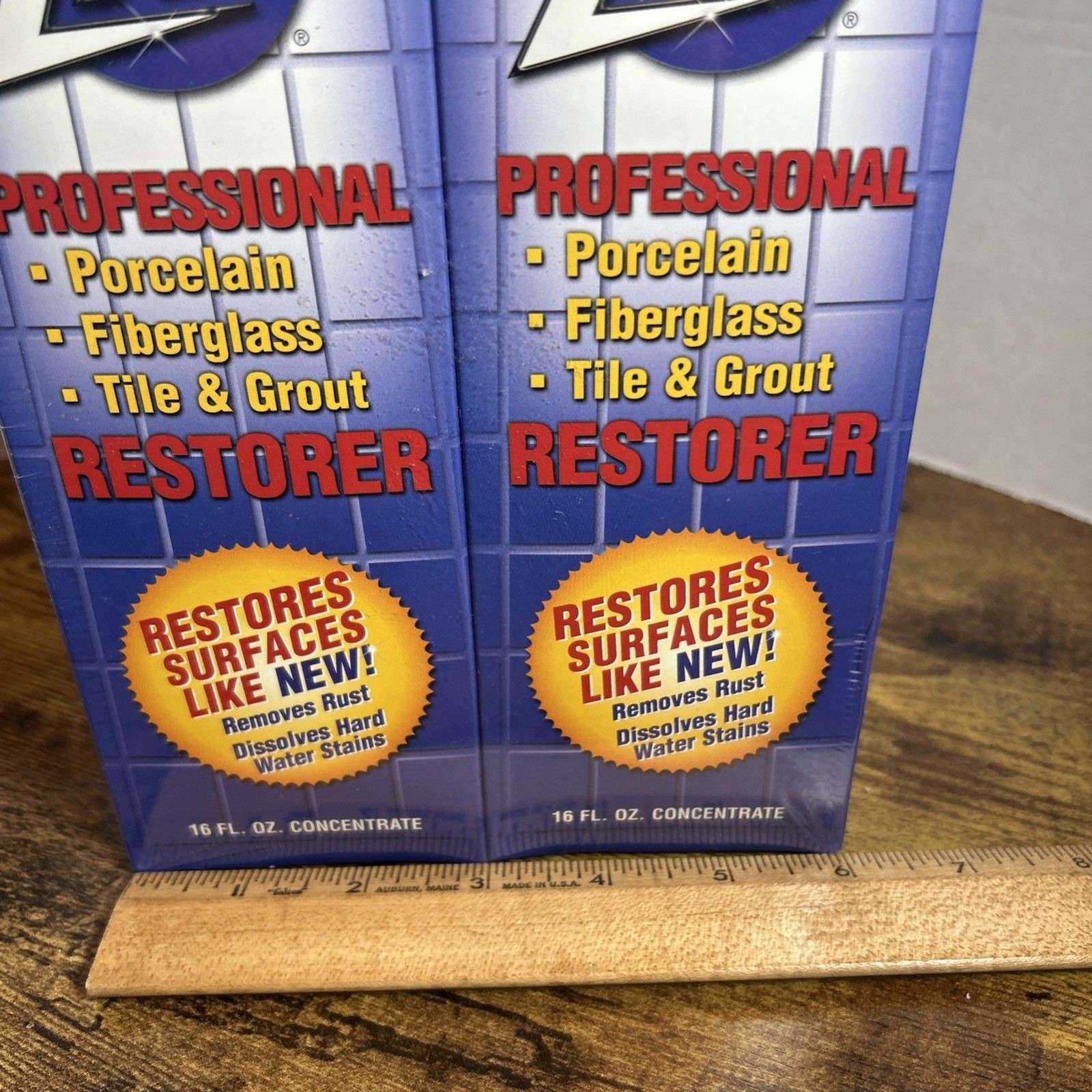 ZAP! Professional Restorer Twin Pack Concentrate 2 Count 16oz Sealed