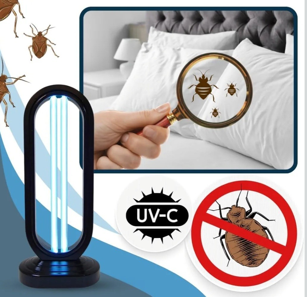 UVLIZER Tower UV Light Sanitizer Kill 99% of Germs Bacteria Virus Mold Dust Mite