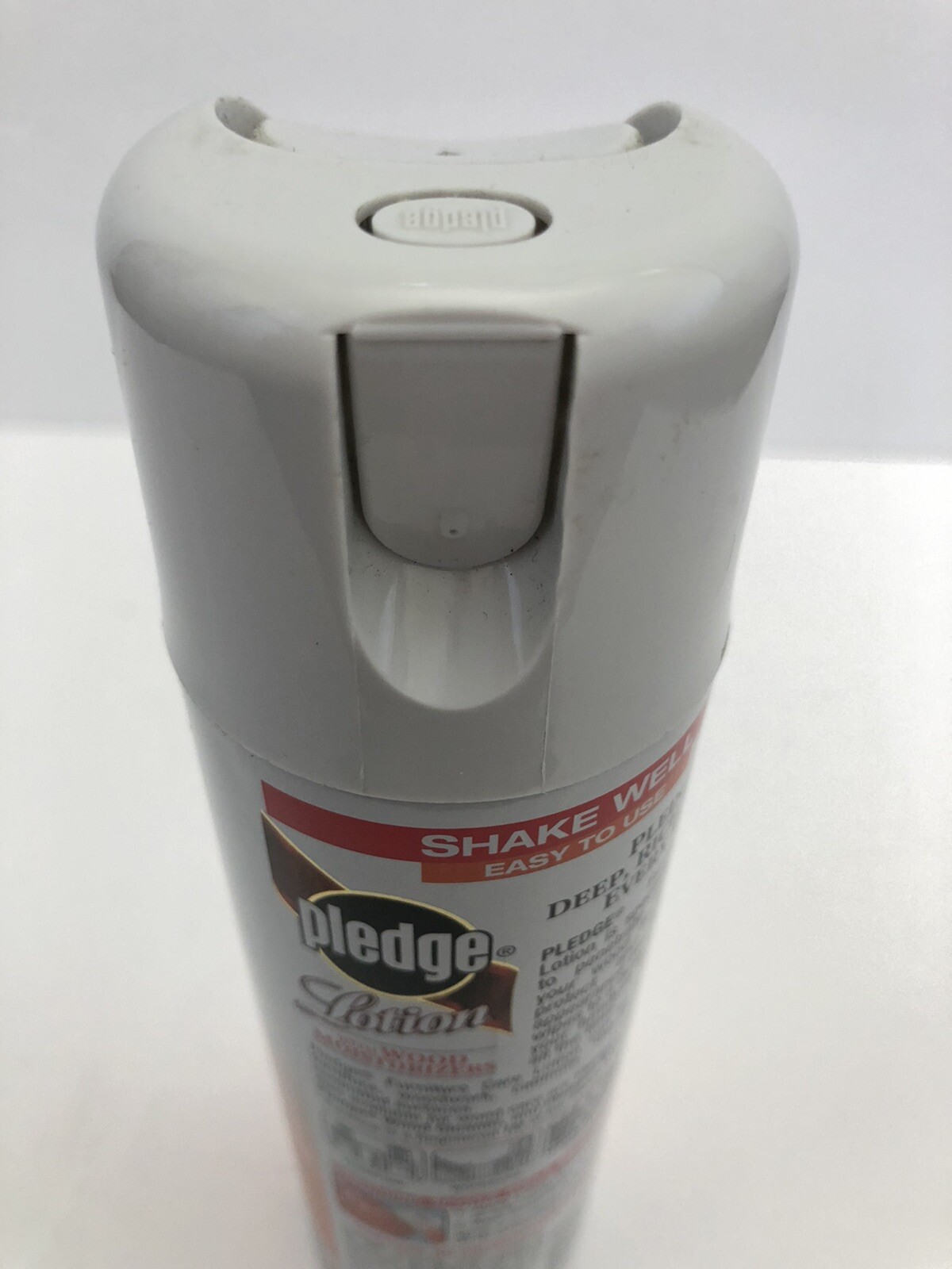 PLEDGE LOTION Wood Moisturizer Furniture Care Polish SC Johnson 1995 RARE Prop